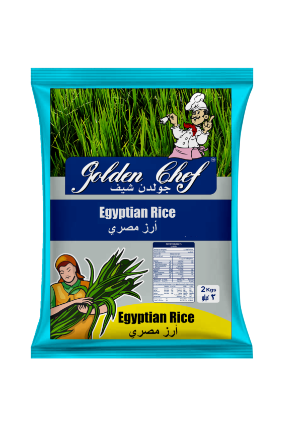 GOLDEN CHEF  EGYPTIAN RICE 2KG