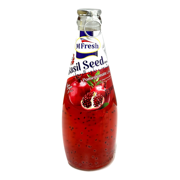 M FRESH BASIL  SEED DRINK 24X290ML-PMGRNT