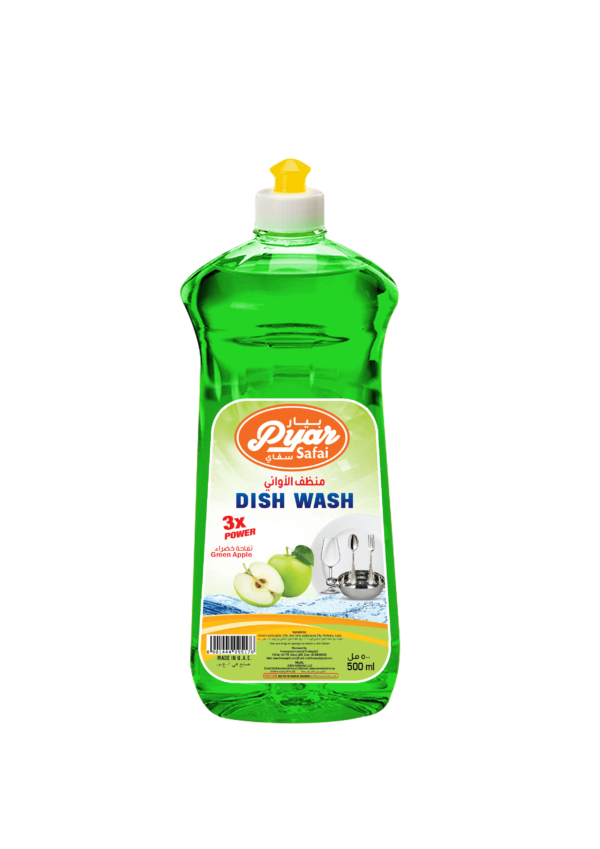 PYAR SAFAI  DISHWASH 500ML-GREEN APPLE