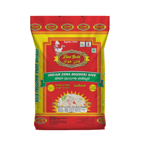 FINE GOLD  SONAMASOORI 10LBS