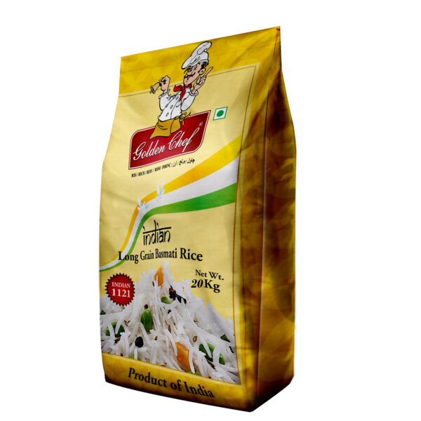 GOLDEN CHEF
  1121 BASMATI 20KG