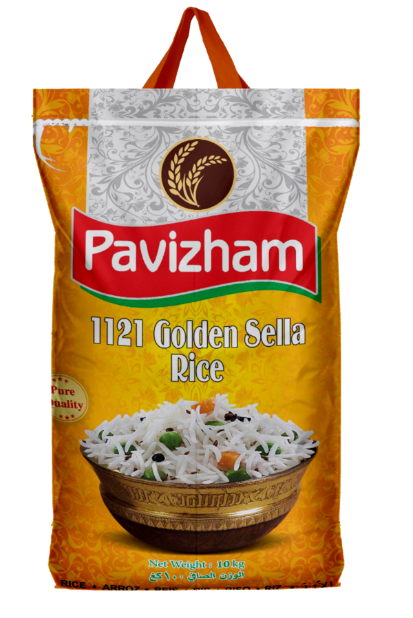 PAVIZHAM 1121
  GOLDEN SELLA RICE 10KG