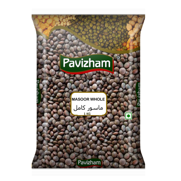 PAVIZHAM RED
  MASOOR WHOLE 1KG