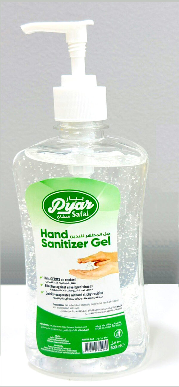 PYAR SAFAI  HAND SANITIZER GEL 500ML