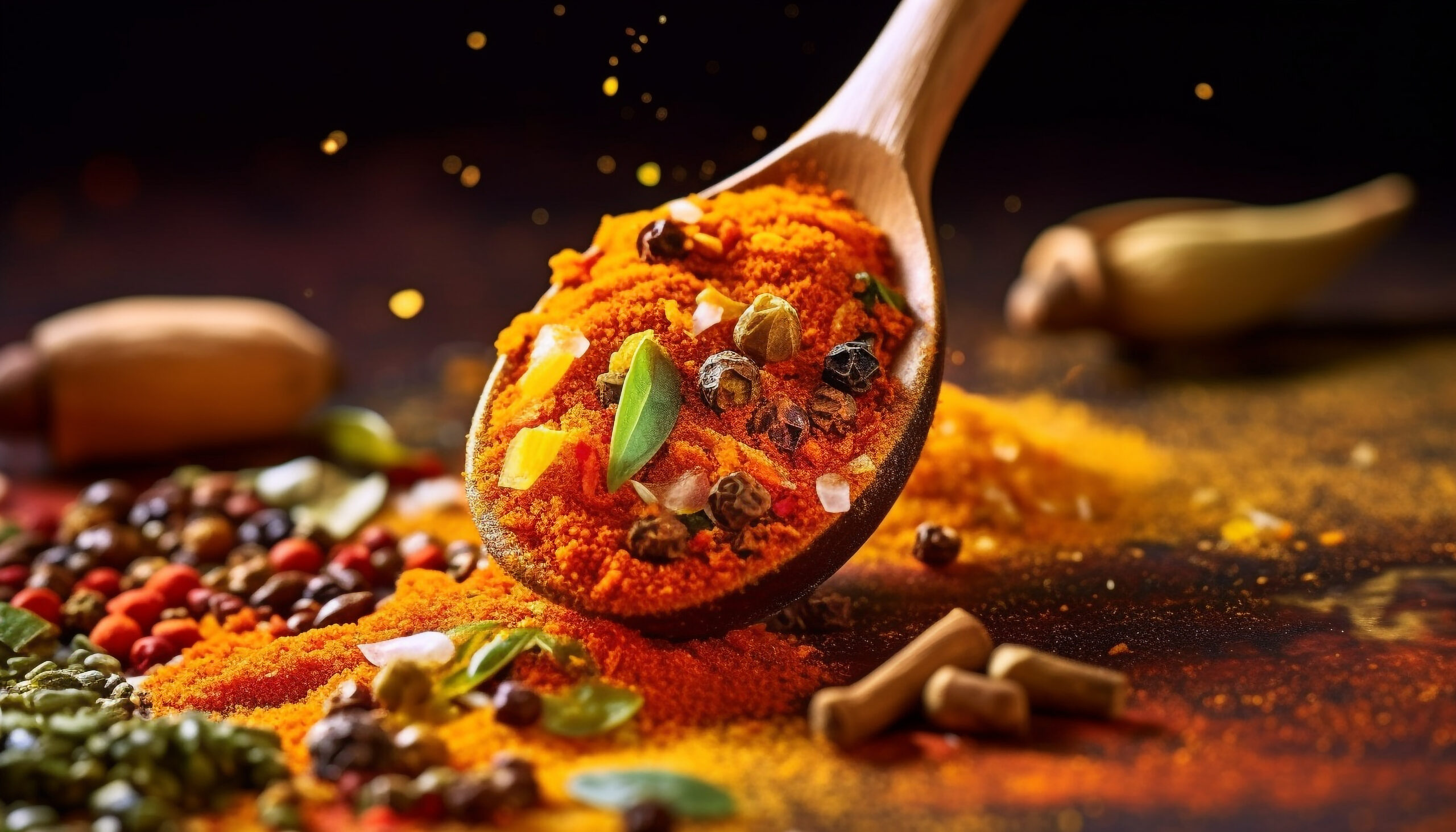 Freshness and spice enhance gourmet cooking with healthy ingredients generated by artificial intelligence