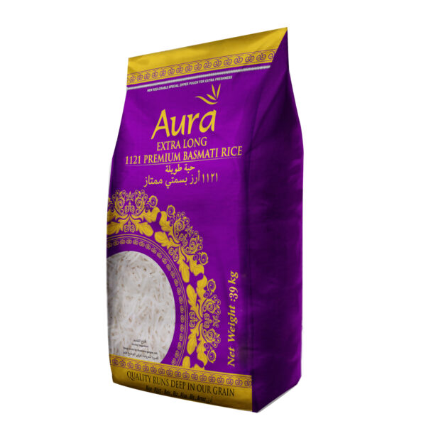AURA EXTRA
  LONG BASMATI RICE 39KG
