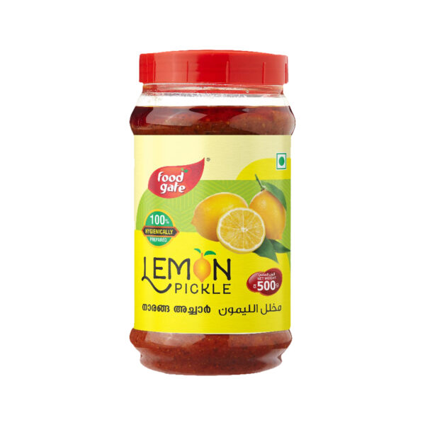 ⁠FOOD GATE PICKLE 500GM LEMON