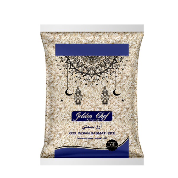 GOLDEN
  CHEF BASMATI RICE 3KG